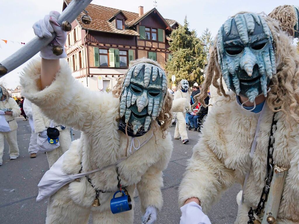 Impressionen vom Sulzbachtal-Narrenumzug in Sulzburg