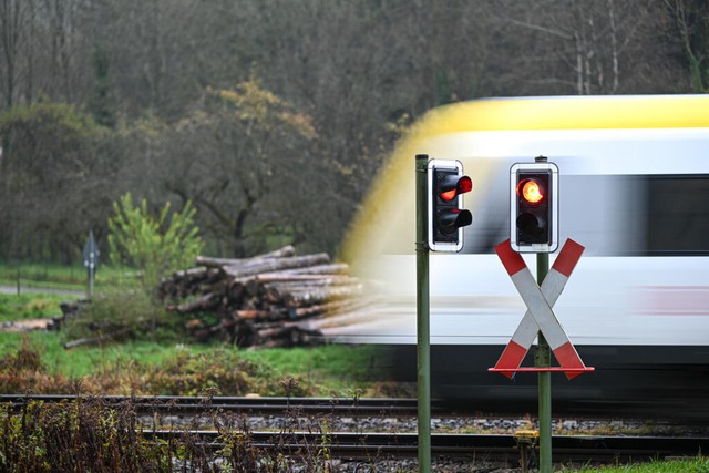 In einer Regionalbahn von Bhl nach Ap... Angriff erfolgt sein. Zeugen gesucht.  | Foto: Felix Kstle (dpa)