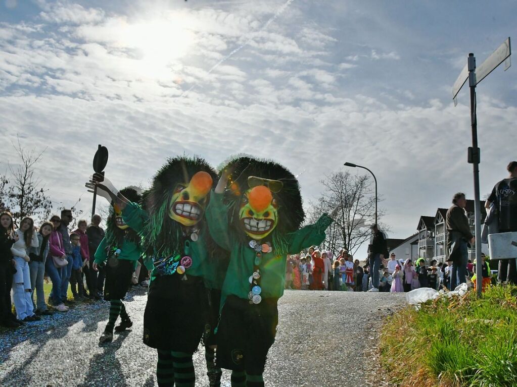 So bunt und sonnig war der Haugemer Buurefasnachtsumzug 2025