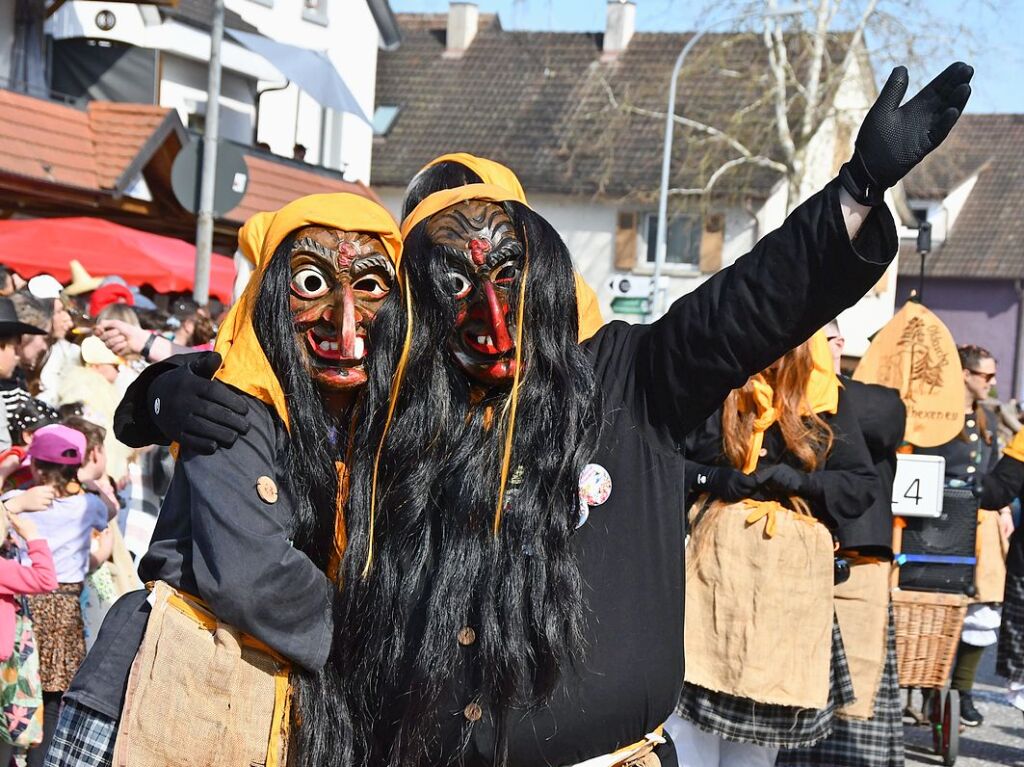 So bunt und sonnig war der Haugemer Buurefasnachtsumzug 2025