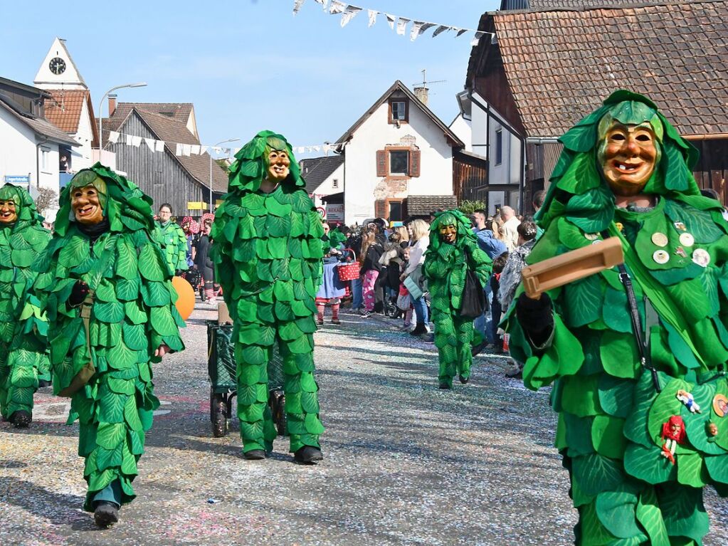 So bunt und sonnig war der Haugemer Buurefasnachtsumzug 2025