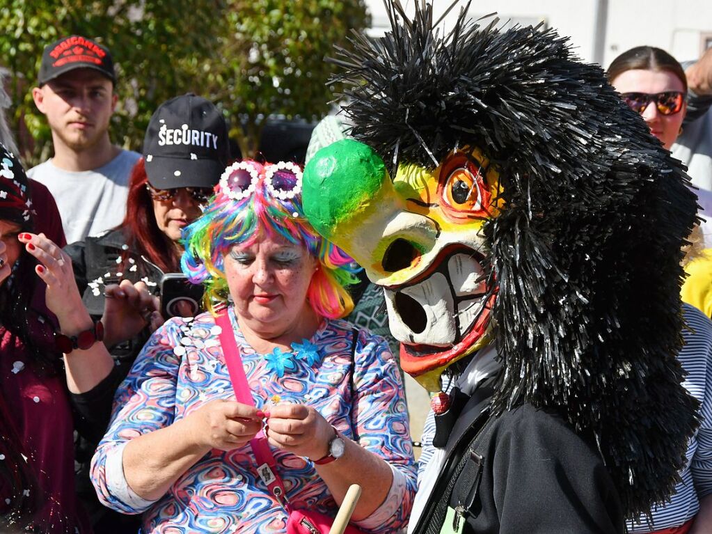 So bunt und sonnig war der Haugemer Buurefasnachtsumzug 2025