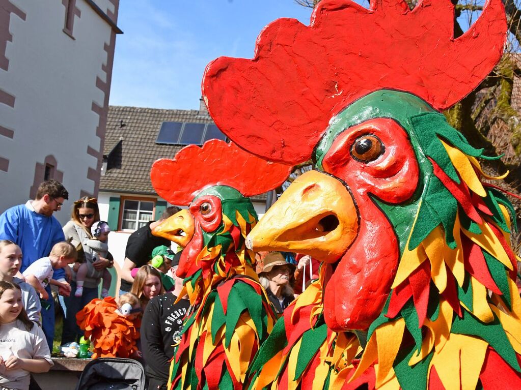 So bunt und sonnig war der Haugemer Buurefasnachtsumzug 2025