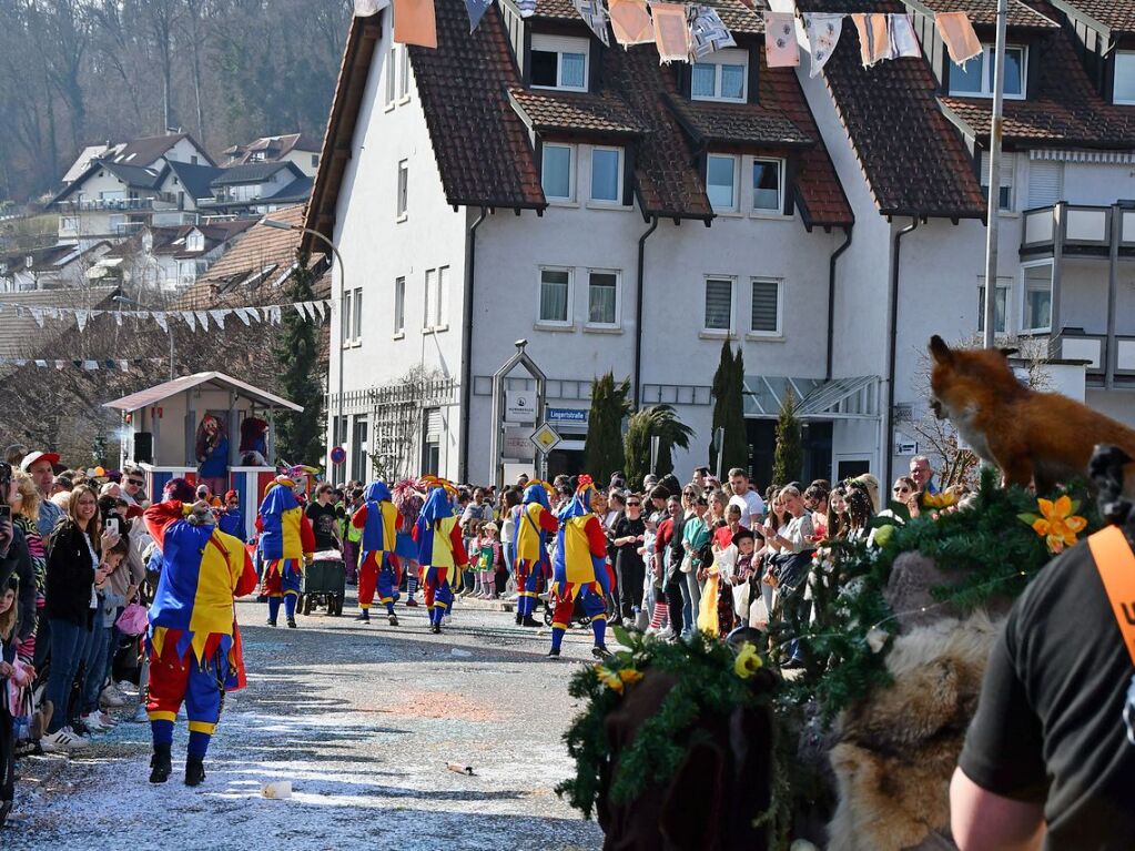 So bunt und sonnig war der Haugemer Buurefasnachtsumzug 2025