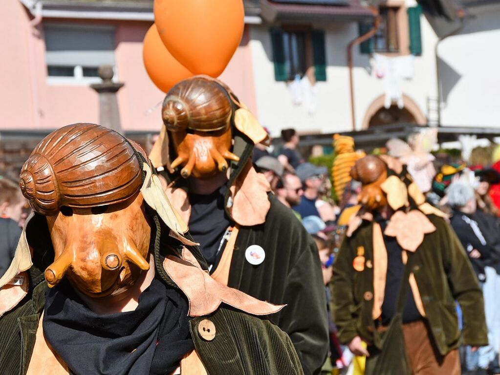 So bunt und sonnig war der Haugemer Buurefasnachtsumzug 2025