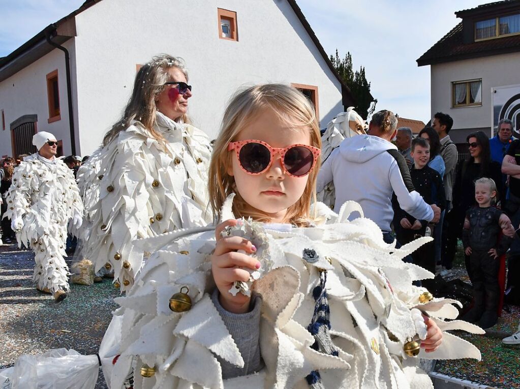 So bunt und sonnig war der Haugemer Buurefasnachtsumzug 2025