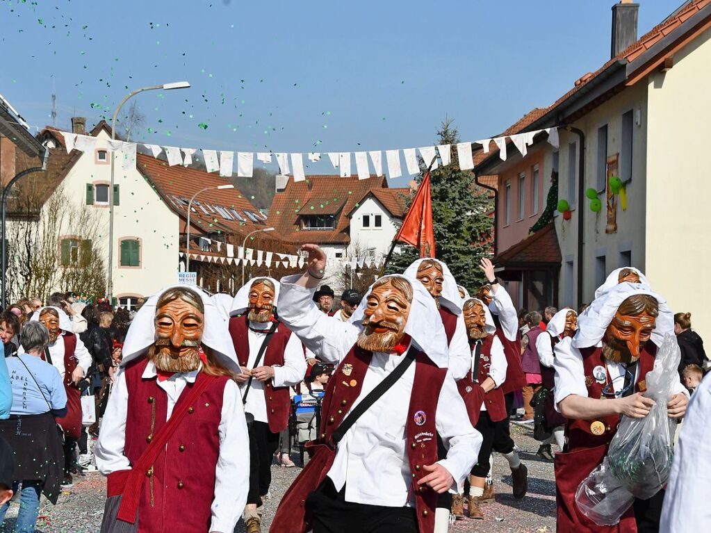 So bunt und sonnig war der Haugemer Buurefasnachtsumzug 2025