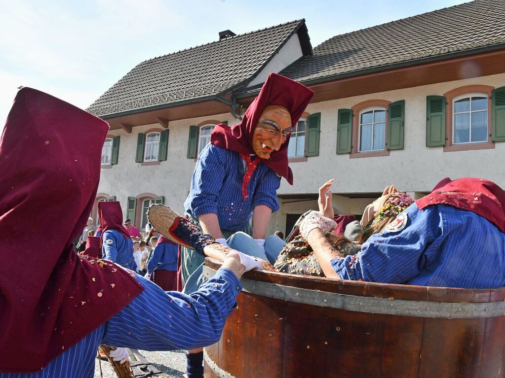 So bunt und sonnig war der Haugemer Buurefasnachtsumzug 2025