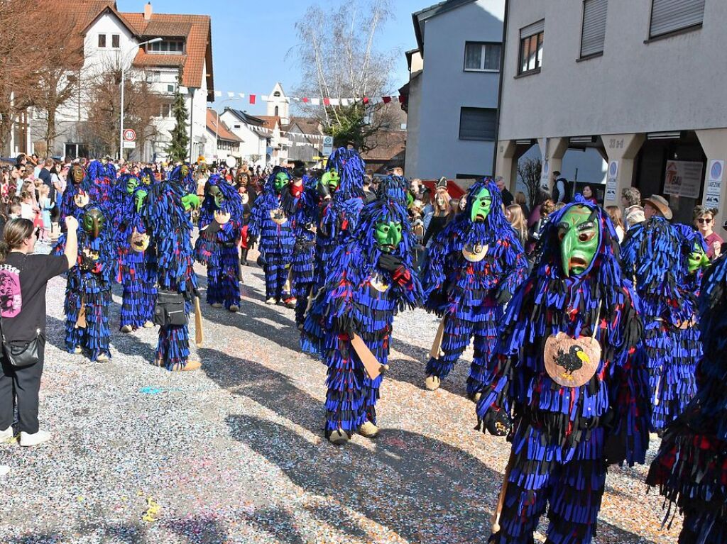 So bunt und sonnig war der Haugemer Buurefasnachtsumzug 2025