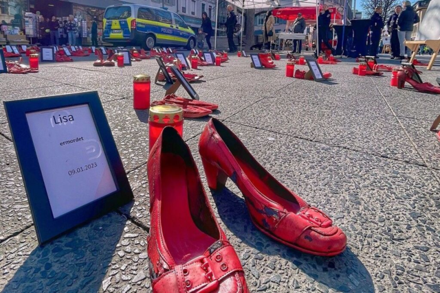 Am Weltfrauentag in Lrrach setzten sich wieder Organisationen fr die Rechte von Frauen ein