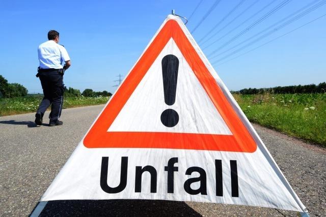 Tdlicher Unfall zwischen Waldkirch und Sexau: Autofahrer stirbt bei Frontalkollision