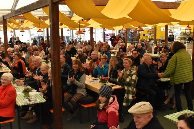 Vor ffnung  der Lrracher Regio-Messe  knnen  BZ-Lesende   hinter die Kulissen schauen