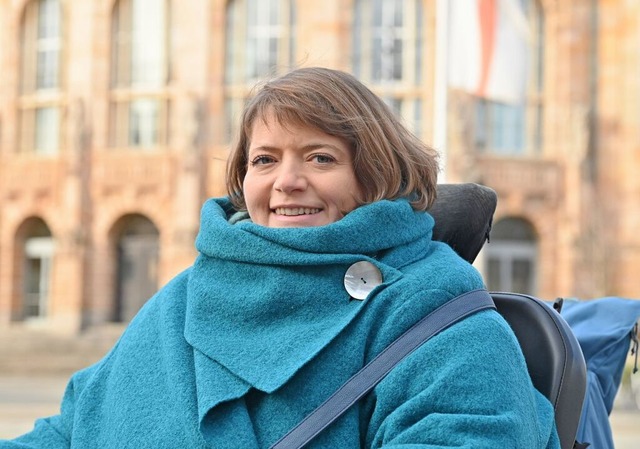 Sarah Baumgart ist die stdtische Beauftragte fr Menschen mit Behinderung.  | Foto: Michael Bamberger