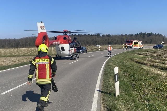 Zwei Unflle und ein Brand sorgen fr einsatzreichen Samstag in Riegel und Kenzingen