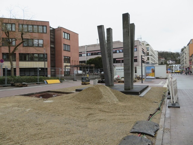 Die Skulptur &quot;9. November&quot; von Bernd Goering  | Foto: Peter Gerigk