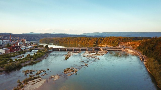 Zwlf Millionen Euro investiert die Na...nfelden 20plus in das Wasserkraftwerk.  | Foto: Naturenergie