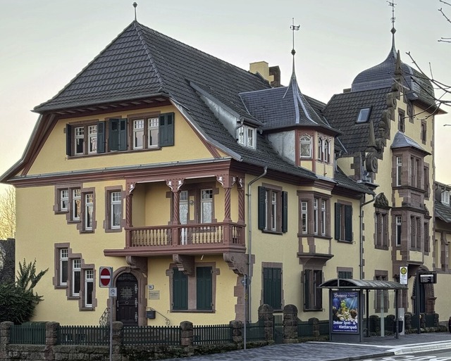 Das Wohnhaus der Riegeler Bierablage h...chen mehrere Besonderheiten zu bieten.  | Foto: Caroli