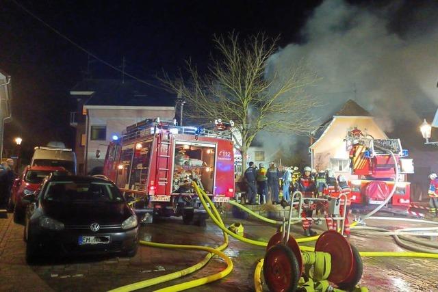 Grobrand in der Endinger Altstadt – ein Mann stirbt in Wohnhaus