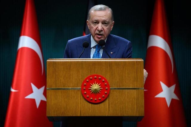 Der trkische Prsident Erdogan gibt gerne den Beschtzer