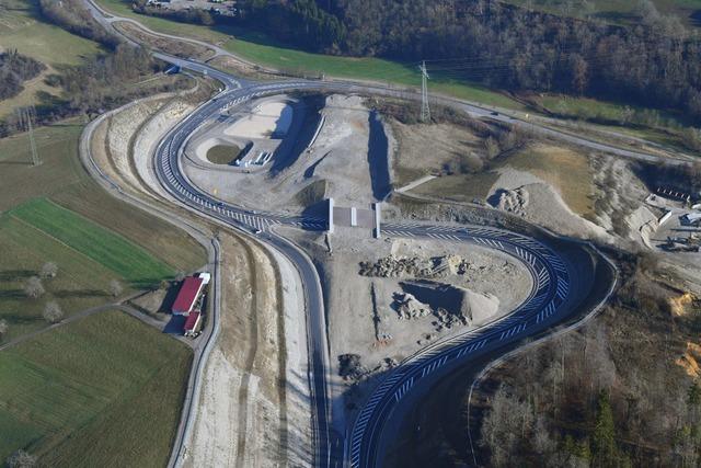 A98 bei Rheinfelden: Baustelle nach Hangrutsch bleibt bis mindestens 2027