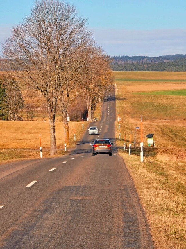 Mit dem Ausbau der Kreisstrae zwische...r nach Norden (nach rechts) verbunden.  | Foto: Christa Maier