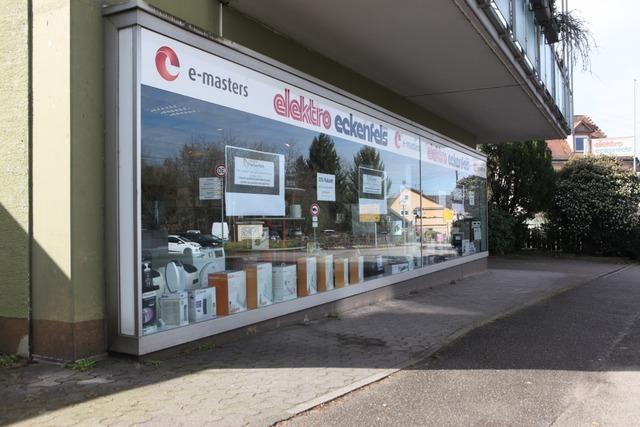 In Friesenheim schlieen eine Apotheke und Elektro-Laden