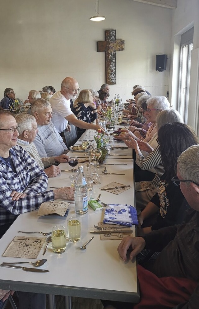 Die Premiere von &#8222;Iss gemeinsam&#8220; im Pfarrzentrum Altdorf kam gut an.  | Foto: Martin Oswald