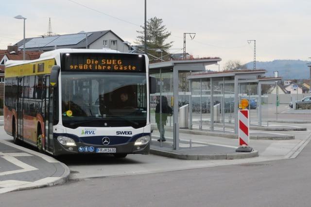 Fr den knftigen Stadtbusverkehr in Lrrach gibt es einen detaillierten Plan