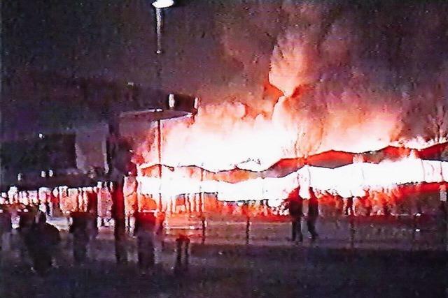 Der Brand des Kolossa-Supermarkts in Müllheim ist noch heute in Erinnerung