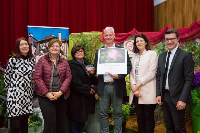 Breisach ist die erste deutsche Stadt mit einer Auszeichnung beim elsssichen Blumenwettbewerb