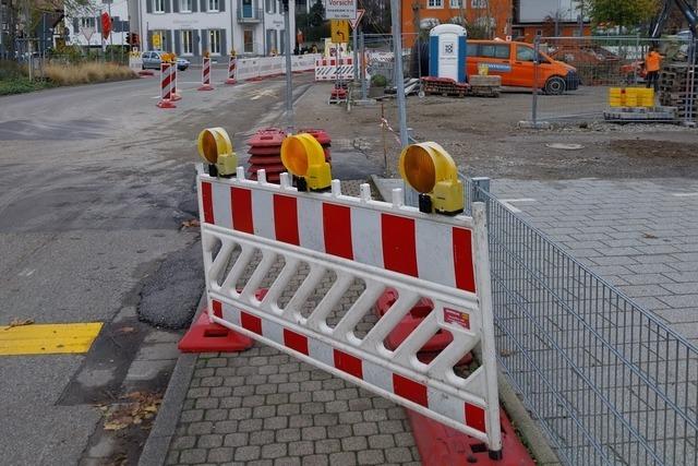 Die Vollsperrung der Ortsdurchfahrt in Merzhausen verschiebt sich