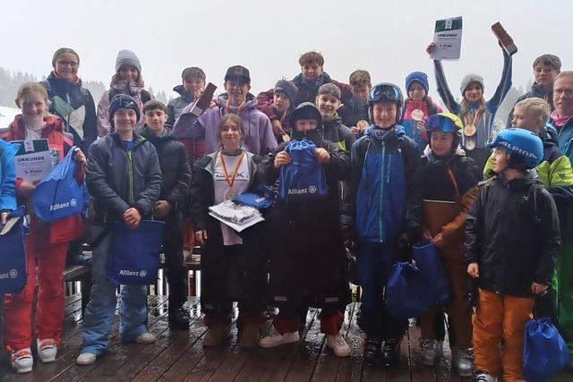 Heitersheimer Johanniterschler sahnen beim Skicup auf dem Feldberg ab