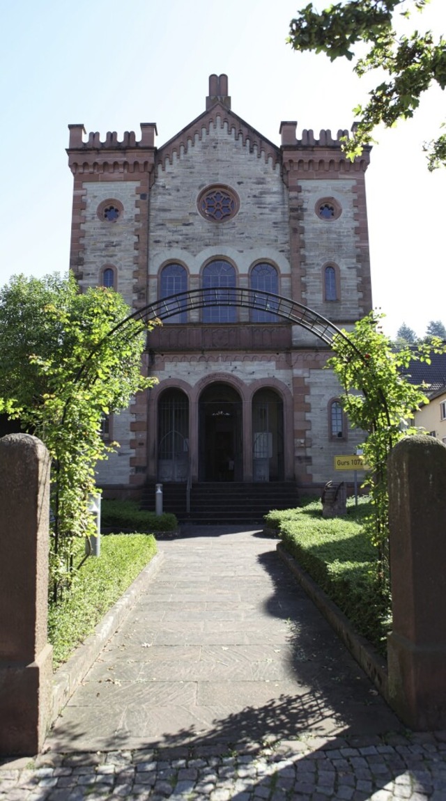 Die ehemalige Synagoge in Kippenheim: ...n sein Frhjahrsprogramm vorgestellt.   | Foto: Bastian Bernhardt