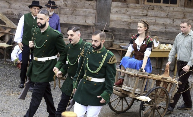 Jahreshhepunkt: Beim Freilichttheater war der MGV Seelbach eingebunden.  | Foto: Heidi Fel