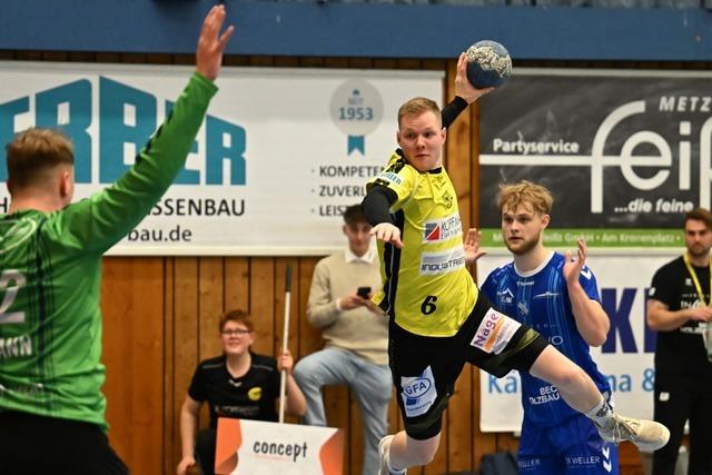 Handballer der SG Kndringen-Teningen II steigern sich nach der Pause