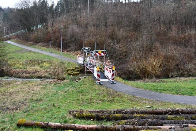 Ersatzbeschaffung der Radwegbrcken bei Niederdossenbach beschlossen – aber Bauzeitpunkt unklar