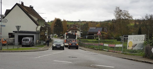 Im Mrz startet die Bebauung des Mschlin-Areals (rechts).  | Foto: Herbert Frey