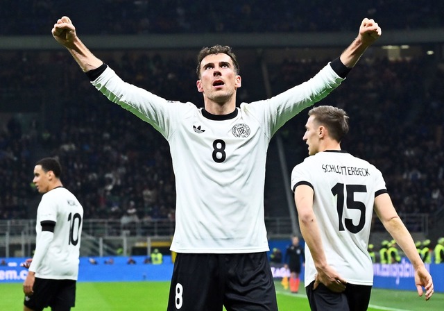 Der Mann des Abends: Leon Goretzka.  | Foto: Domenico Cippitelli/LiveMedia-IPA/ZUMA Press Wire/dpa