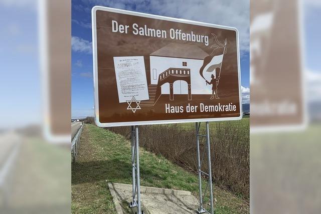 Werbung fr das Haus der Demokratie