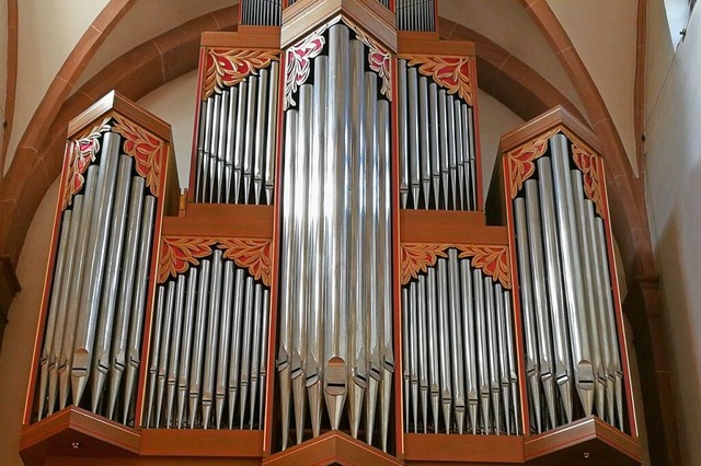 Die Bewerber mussten sich auch an der Orgel beweisen.  | Foto: Veranstalter