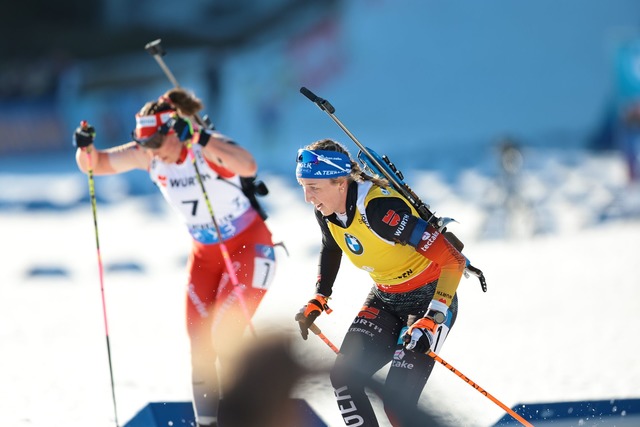 Franziska Preu&szlig; verlor das Gelbe Trikot.  | Foto: Thomas Andersen/NTB/dpa