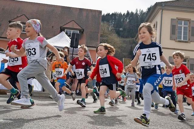 So frhlich war’s beim Sulzburger Frhlingslauf