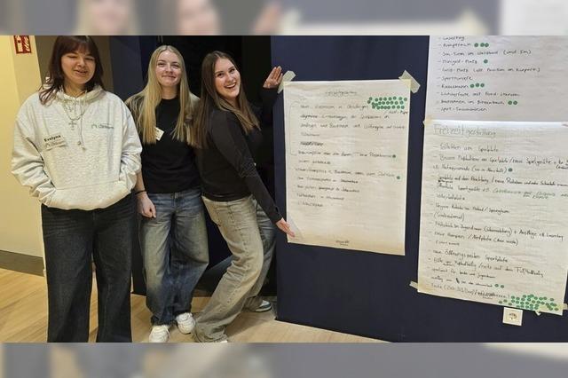 Jugend plant Platz zum Ausruhen fr alle