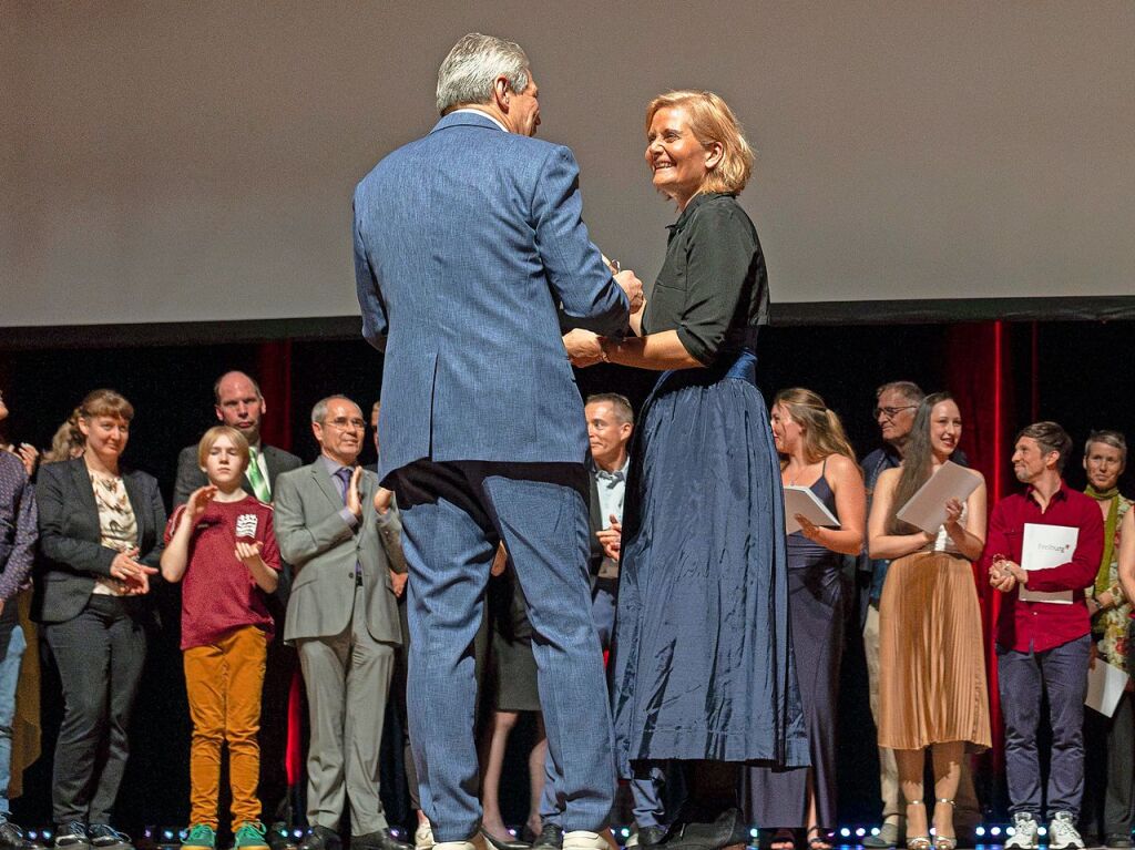 Sportlerinnen und Sportler, die mit der Silbernen Sportmedaille 2024 geehrt wurden.