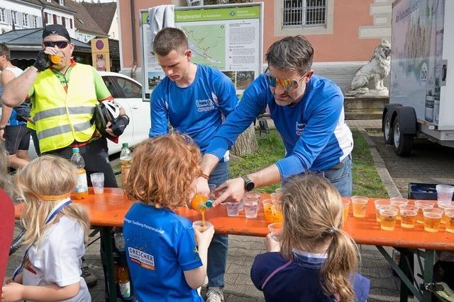 Knapp 550 Sportlerinnen und Sportler sowie 50 Helfer beim Sulzburger Frhlingslauf