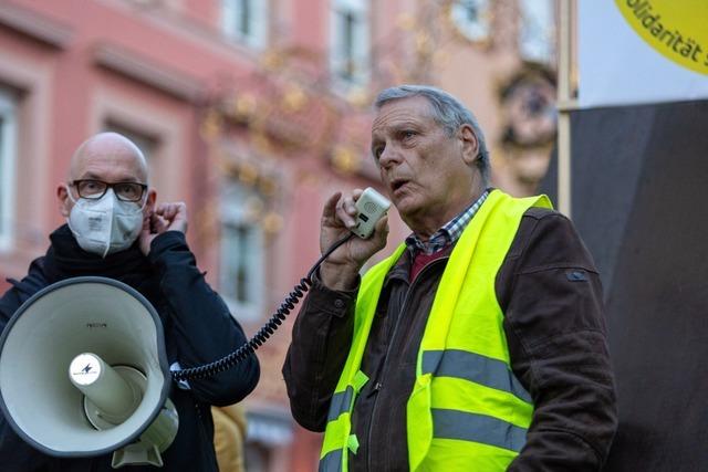 Waldkircher  Friedensaktivist Johannes Maier: "Auch ich wrde mir nicht alles gefallen lassen"