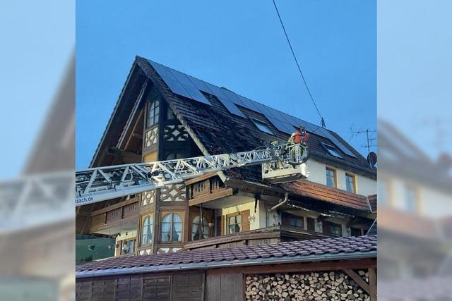 Feuer in Prechtal: Polizei uert sich zur mglichen Brandursache