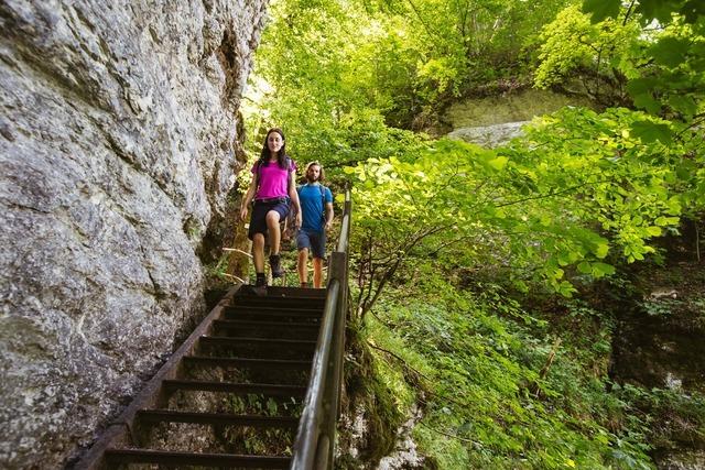 Kulinarische Wanderung ber die Hossinger Leiter