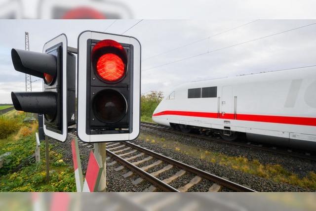 Die Bahnstrecke zwischen Mannheim und Stuttgart wird ab Grndonnerstag gesperrt