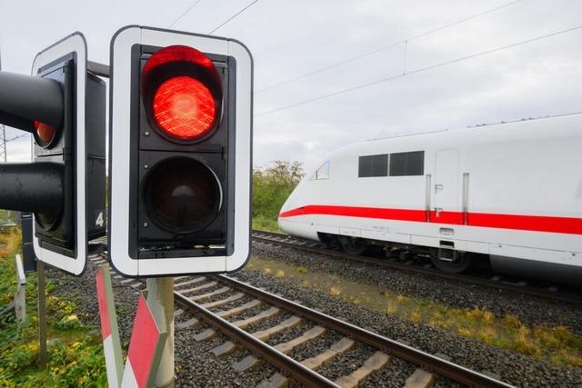 Die Bahnstrecke zwischen Mannheim und Stuttgart wird ab Grndonnerstag gesperrt